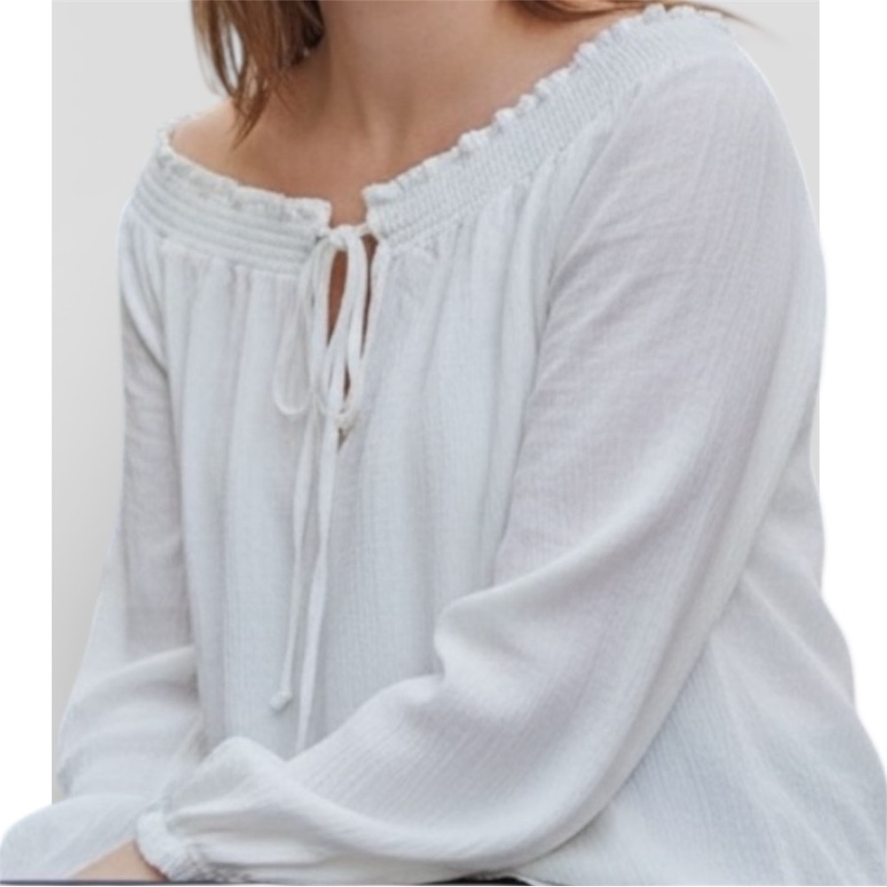 Alice & Olivia Blouse White Size Small